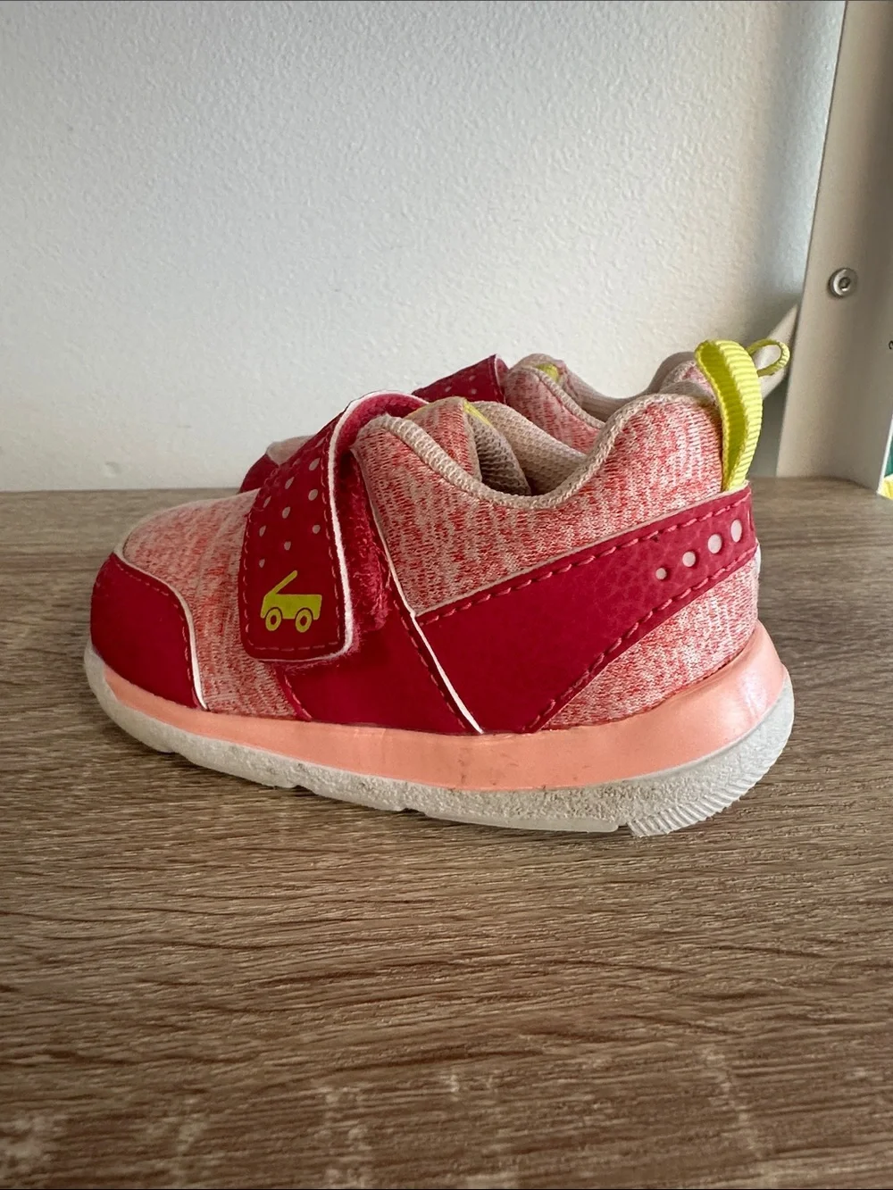 See Kai Run Basics Toddler Stryker Pink Neon 4